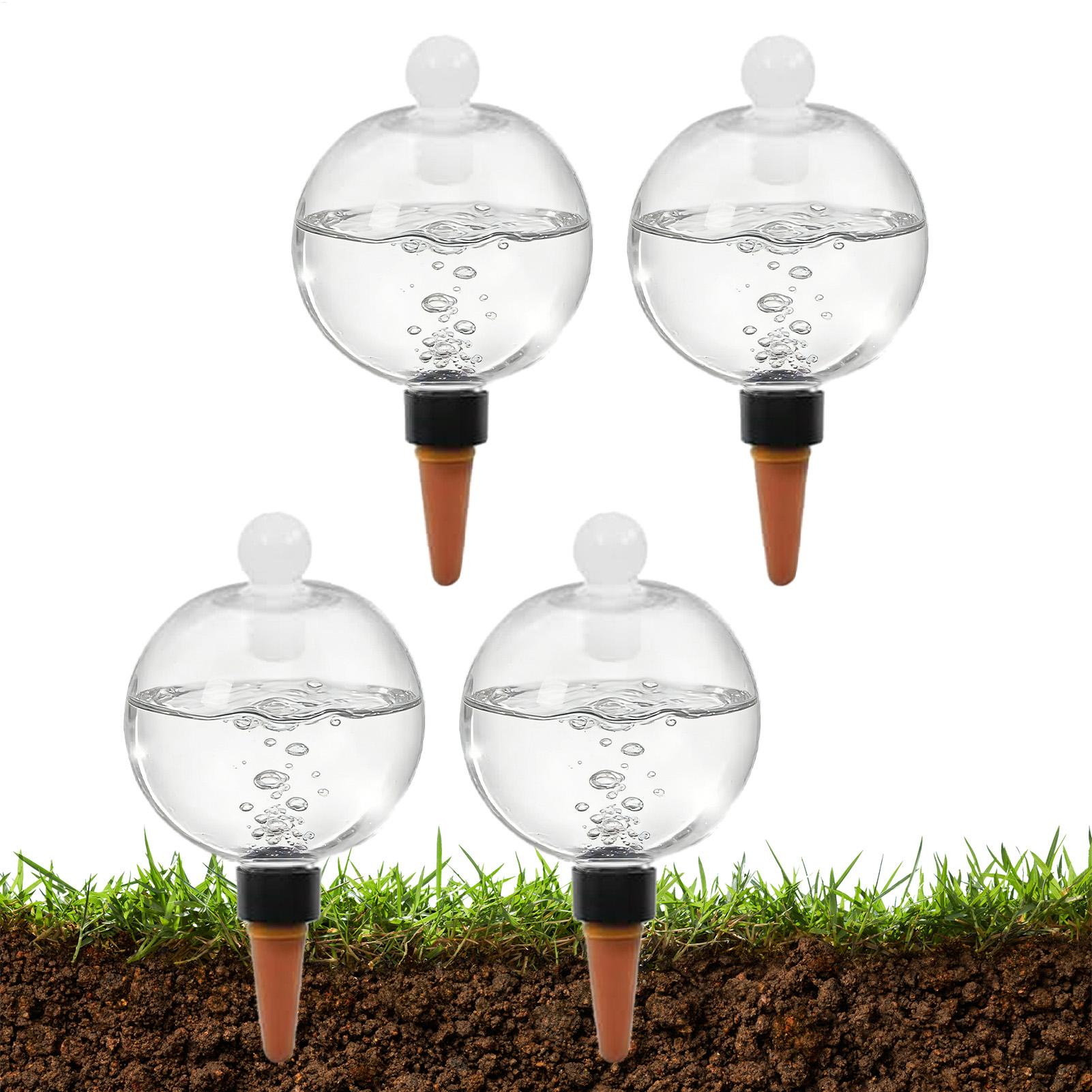 Self Watering Planter - Plant Watering Bulbs 4pcs 500ml Clear