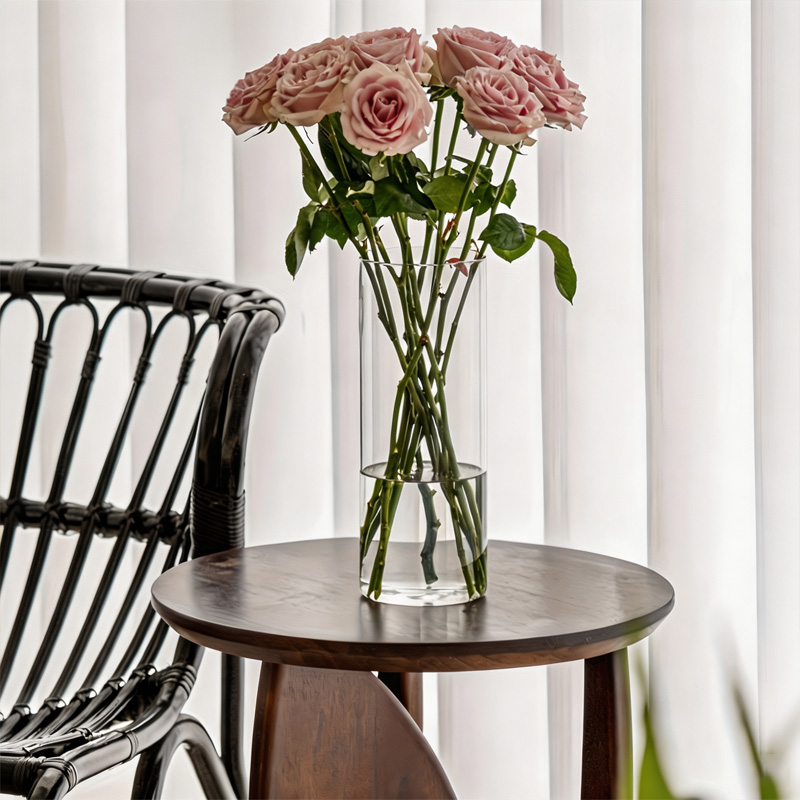 Acrylic Clear Cylinder Flower  - Hydroponic Tower recension och pris