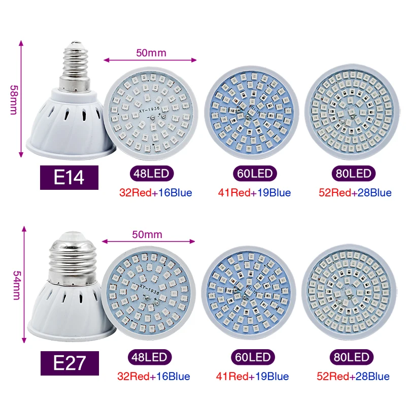 Phyto Lamp Full Spectrum LED G - Plant Grow Light Full Spectrum recension och pris