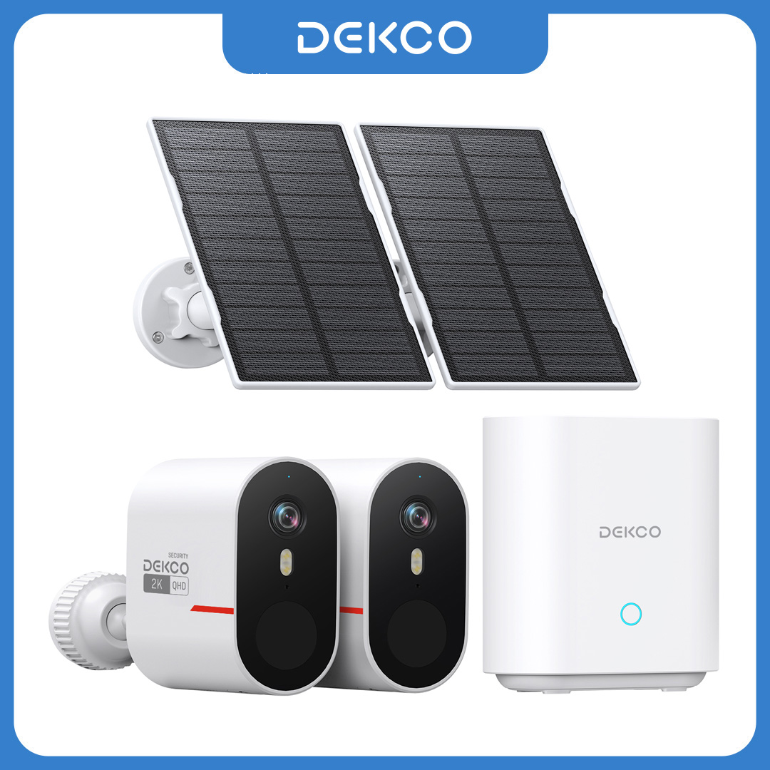 Dekco 3MP WiFi Solar Camera Sy - Garden Camera recension och pris