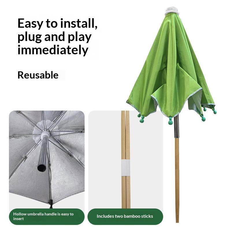Adjustable Height Plant Umbrel - Plant Monitor recension och pris