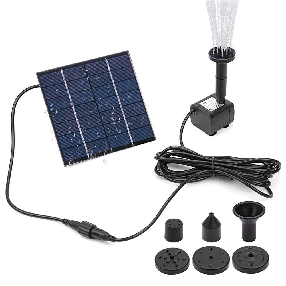 1.4W Mini Solar Fountain Pump  - Indoor Garden Kit recension och pris