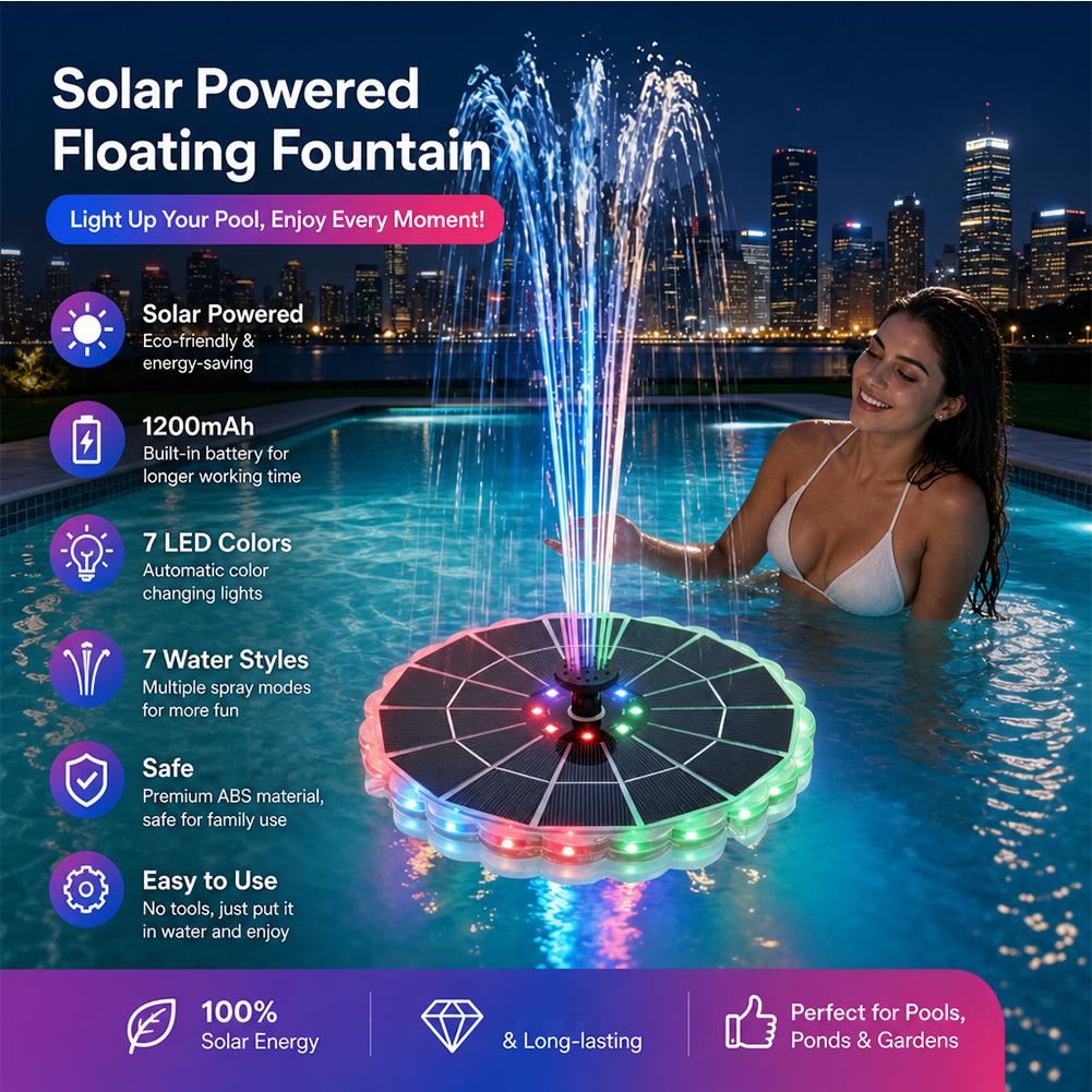 3.5W Outdoor Solar Fountain Pu - Indoor Garden Kit recension och pris