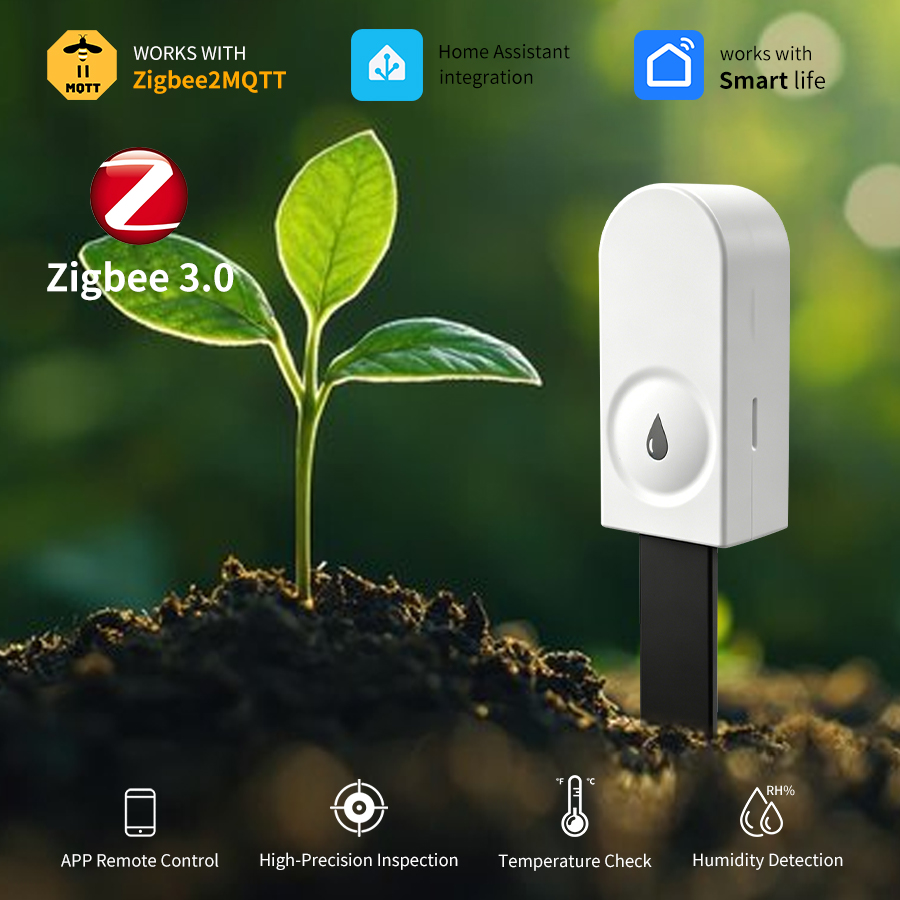 Smart Zigbee 3.0 Soil Tester H - Plant Monitor recension och pris
