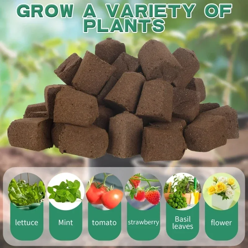 Seedling Starter Sponge Kit fo - Indoor Garden Kit recension och pris