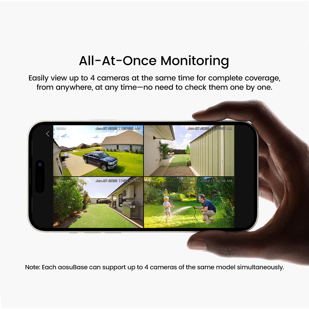 AOSU 5MP Solar Camera System O - Garden Camera recension och pris
