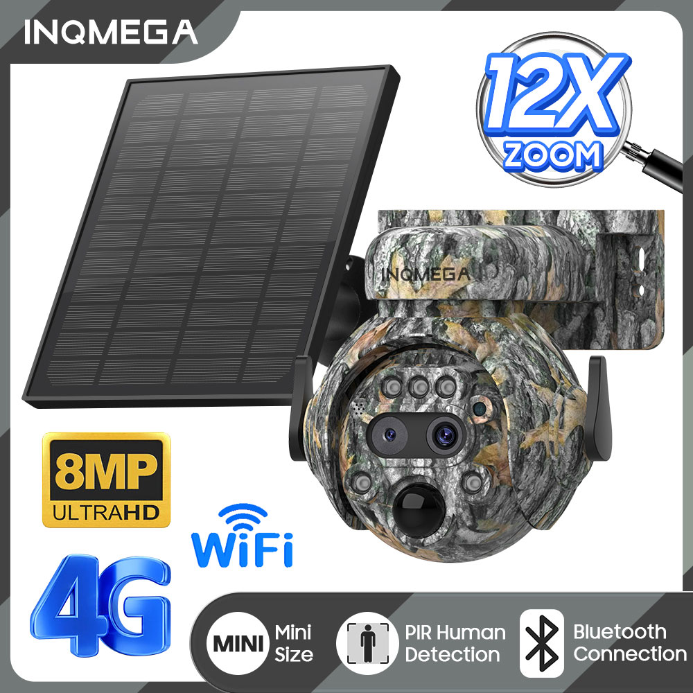 INQMEGA 8MP Solar Powered Came - Garden Camera recension och pris
