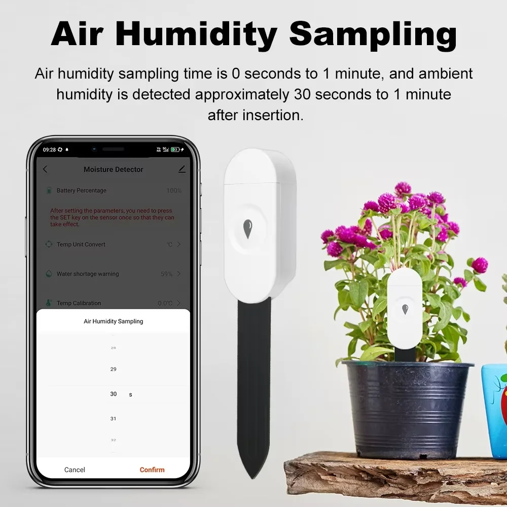 Smart Zigbee Plant Monitor Wor - Plant Monitor recension och pris