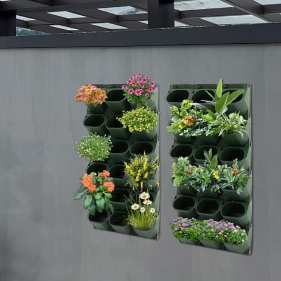 36-Slot Self-Watering Wall Pla - Self Watering Planter recension och pris