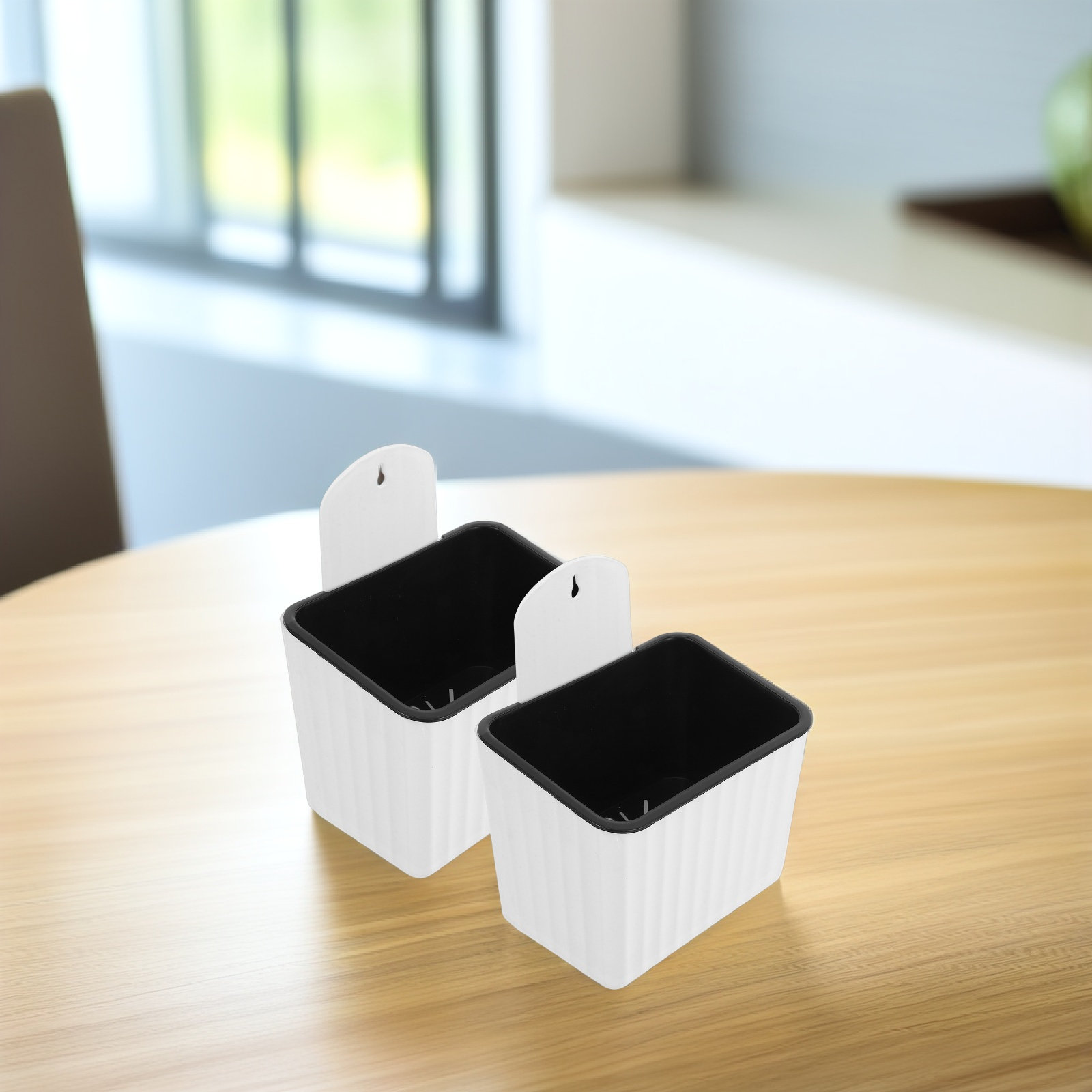 2Pcs Wall Mount Flower Pots Se - Self Watering Planter recension och pris