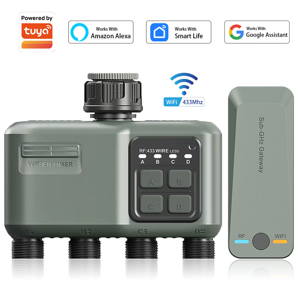 4 Outlet Programmable Water Ti - Smart Garden Kit recension och pris
