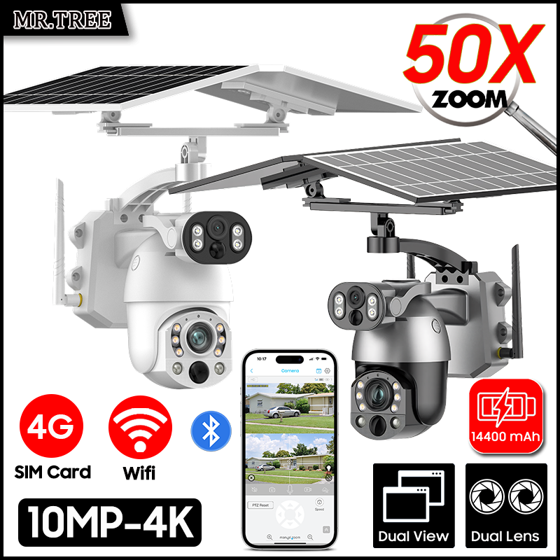 4K 50X Optical Zoom Dual Lens  - Garden Camera recension och pris