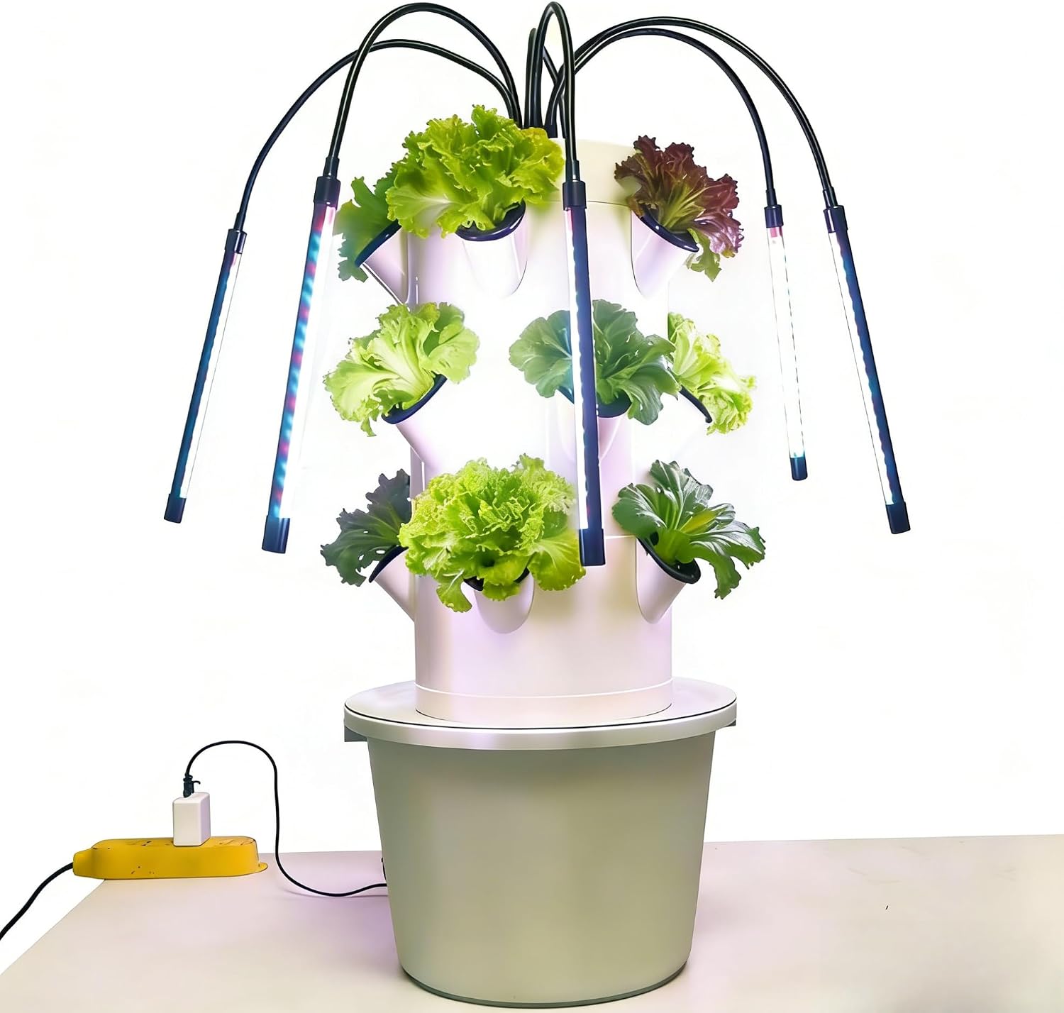 Vertical Hydroponic Growing Sy - Hydroponic Tower recension och pris